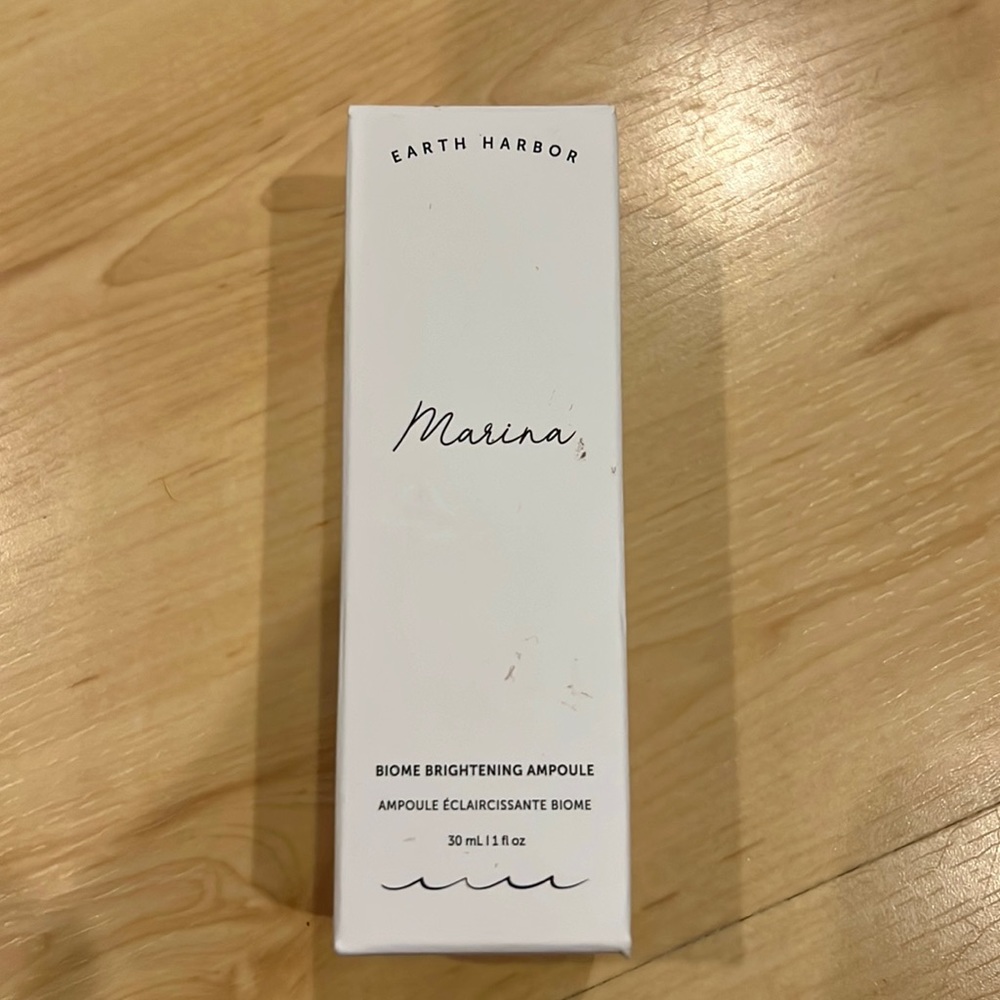 Earth Harbor Brightening Ampoule - new in box - 30ml - 1fl oz